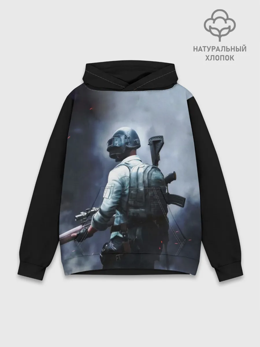 Худи мужской база хлопок / PUBG