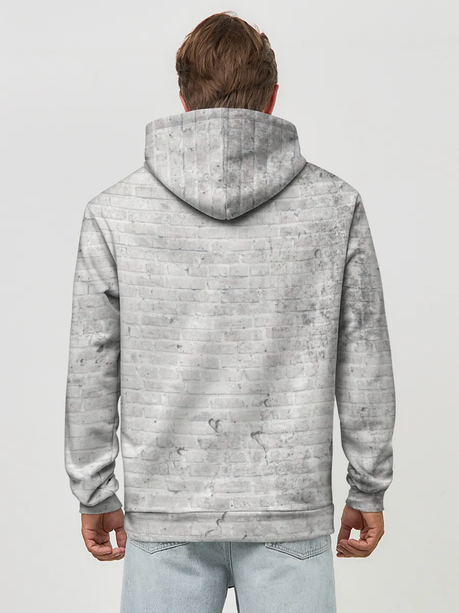 Худи мужской база хлопок / Бэнкси: Девочка с Шаром