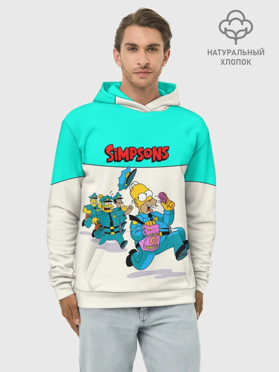 Худи мужской база хлопок / Эпичная Погоня