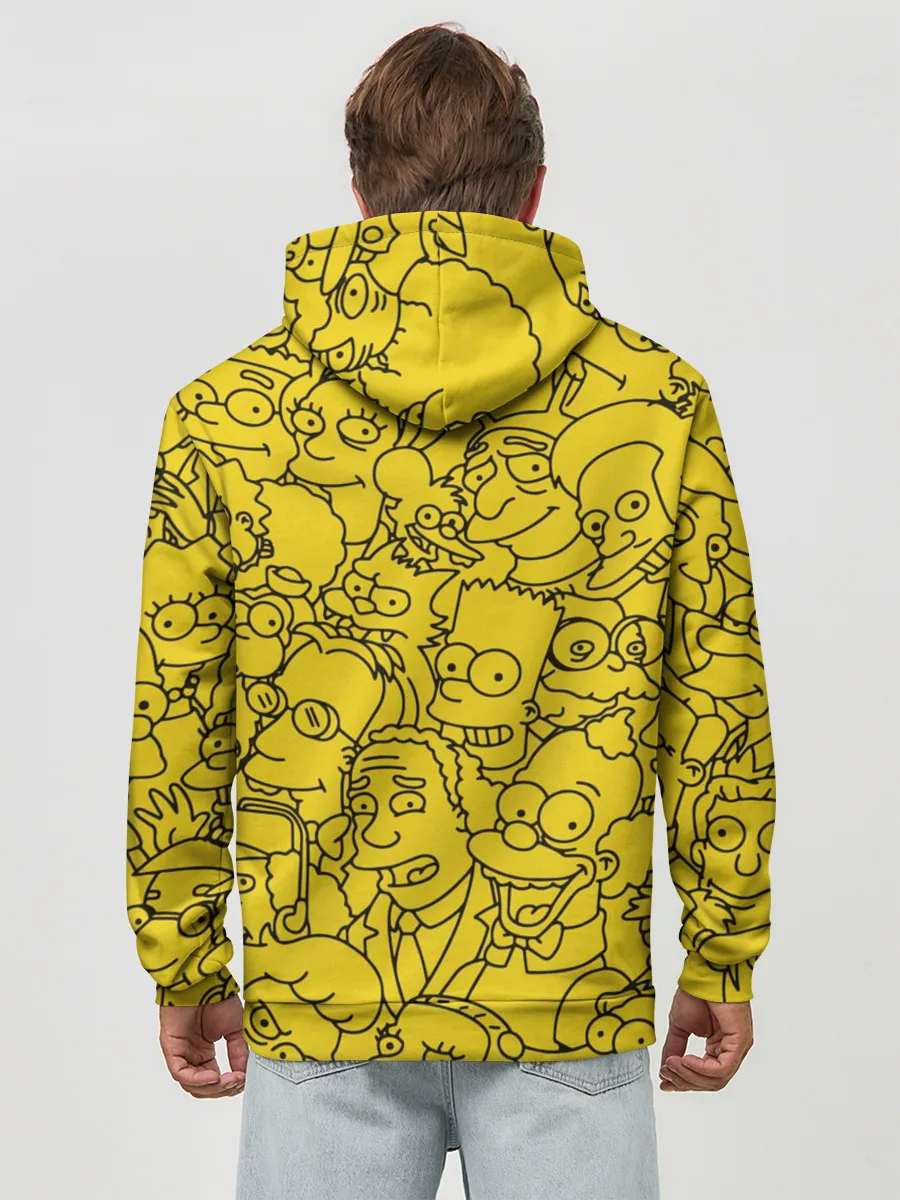 Худи мужской база хлопок / Симпсоны