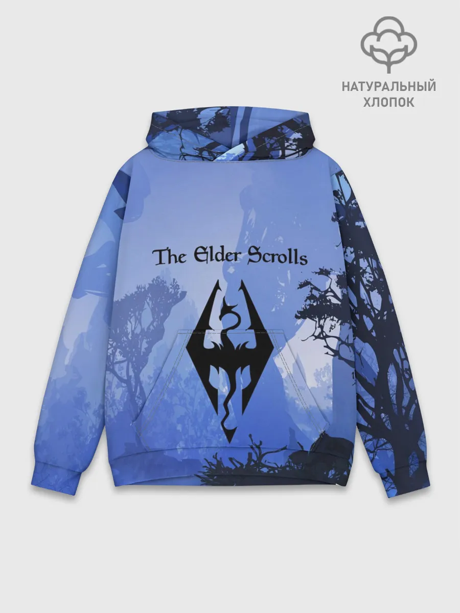 Худи мужской база хлопок / The Elder Scrolls