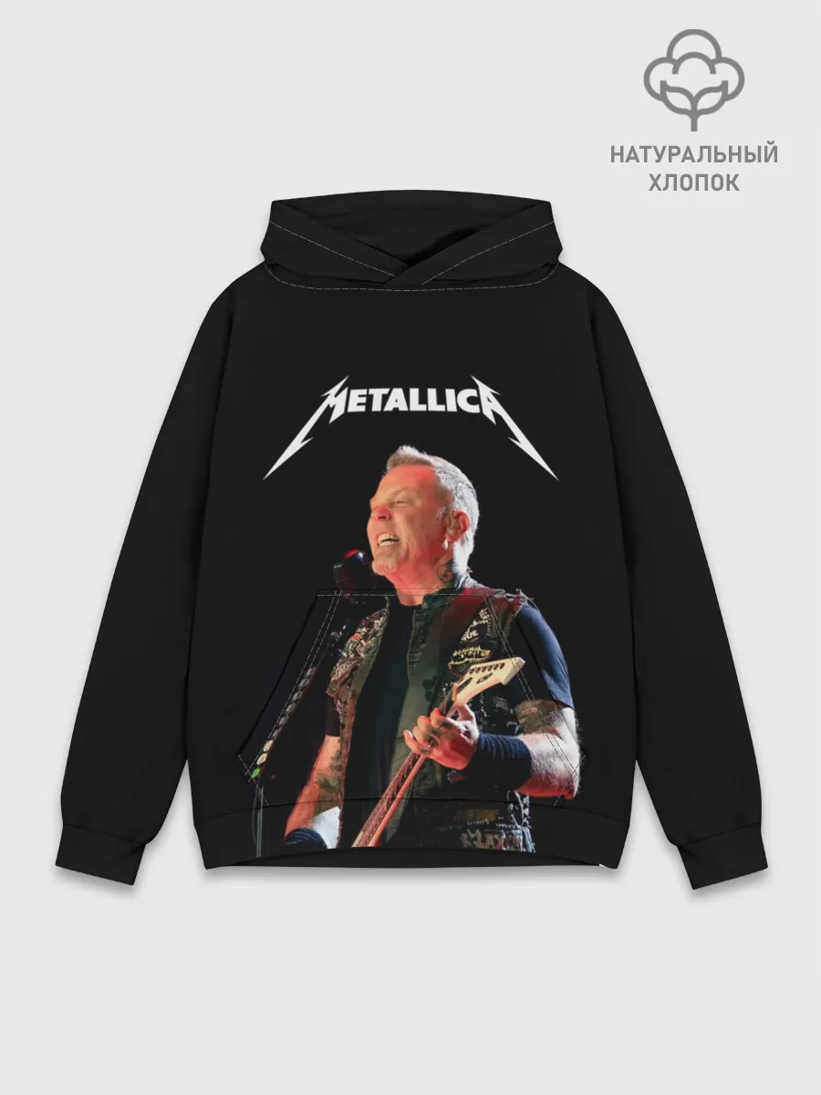 Худи мужской база хлопок / Metallica