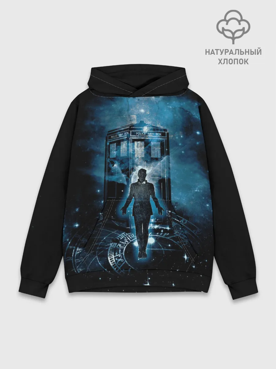 Худи мужской база хлопок / Doctor Who