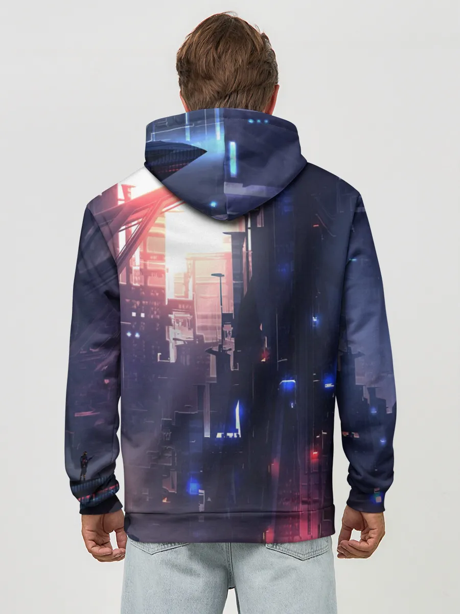 Худи мужской база хлопок / Cyberpunk 2077