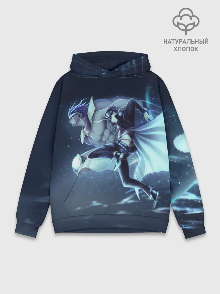 Худи мужской база хлопок / Joutarou Kuujou