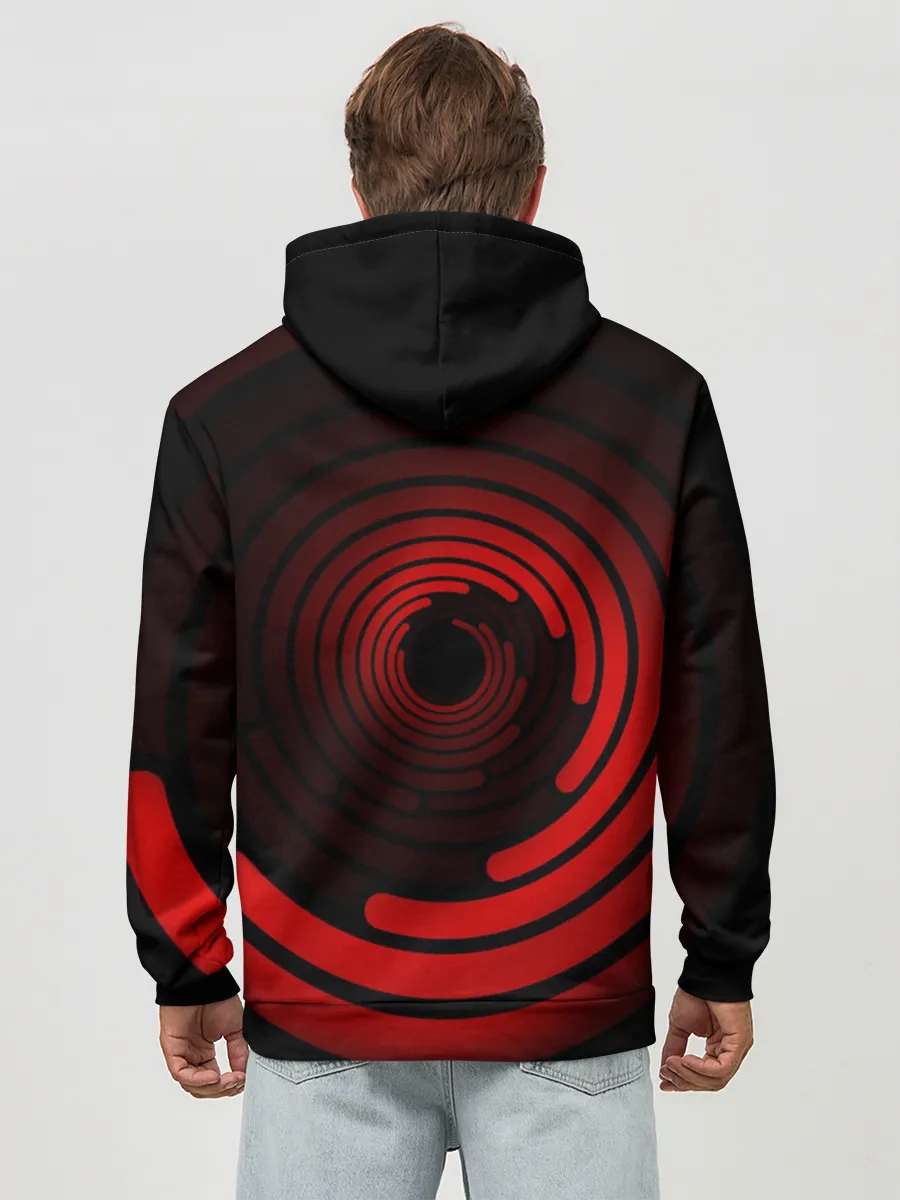 Худи мужской база хлопок / AC Milan