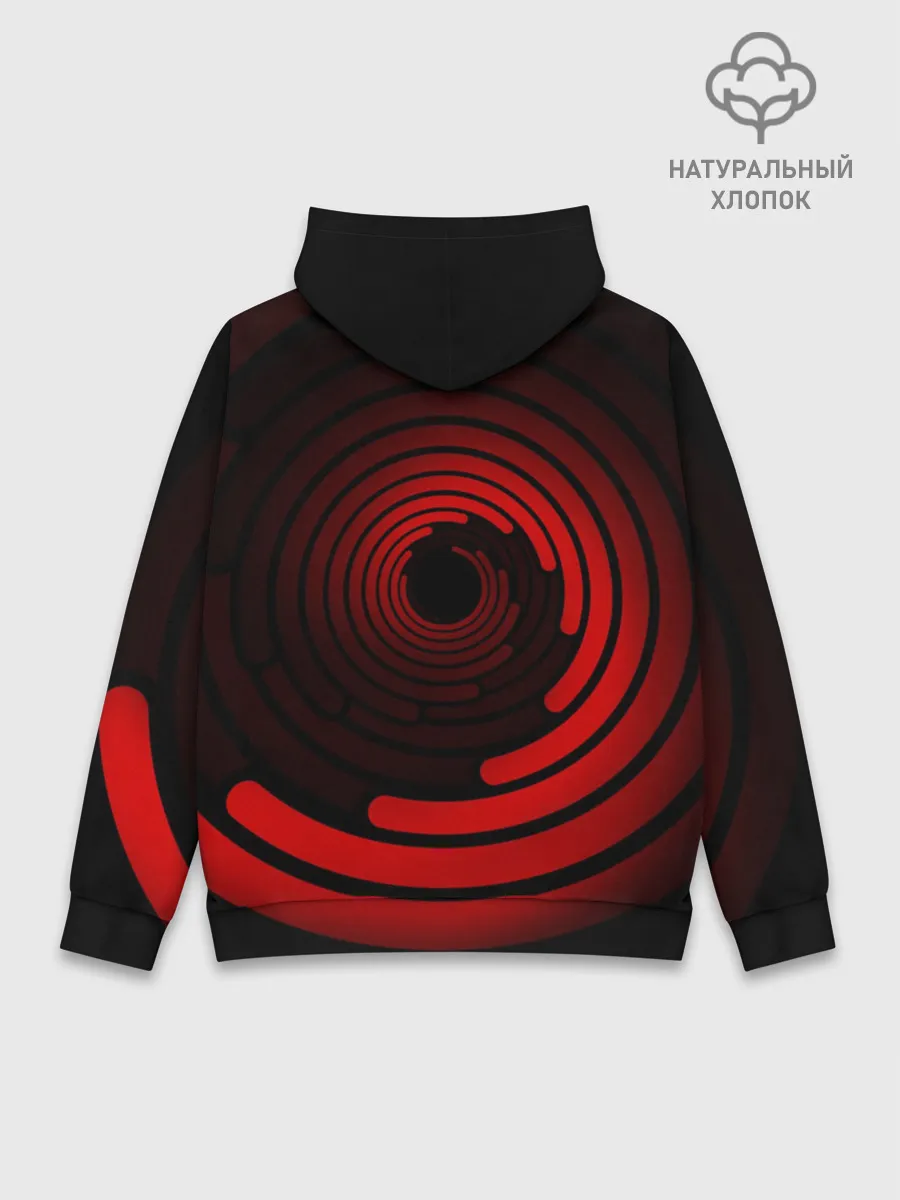 Худи мужской база хлопок / AC Milan