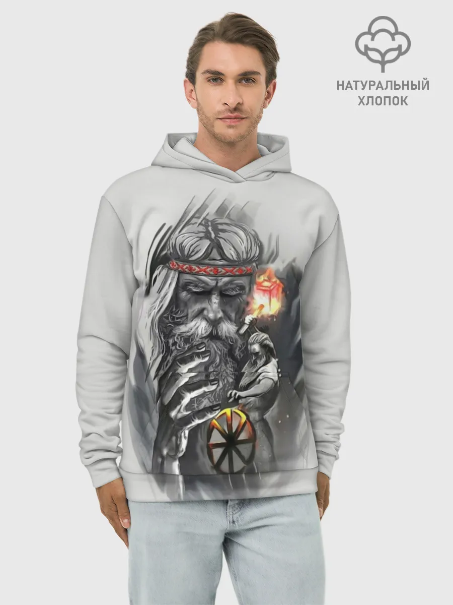 Худи мужской база хлопок / Сварог