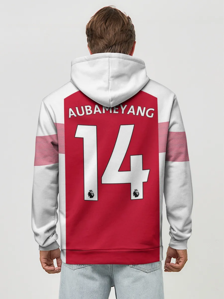 Худи мужской база хлопок / Aubameyang home 18-19