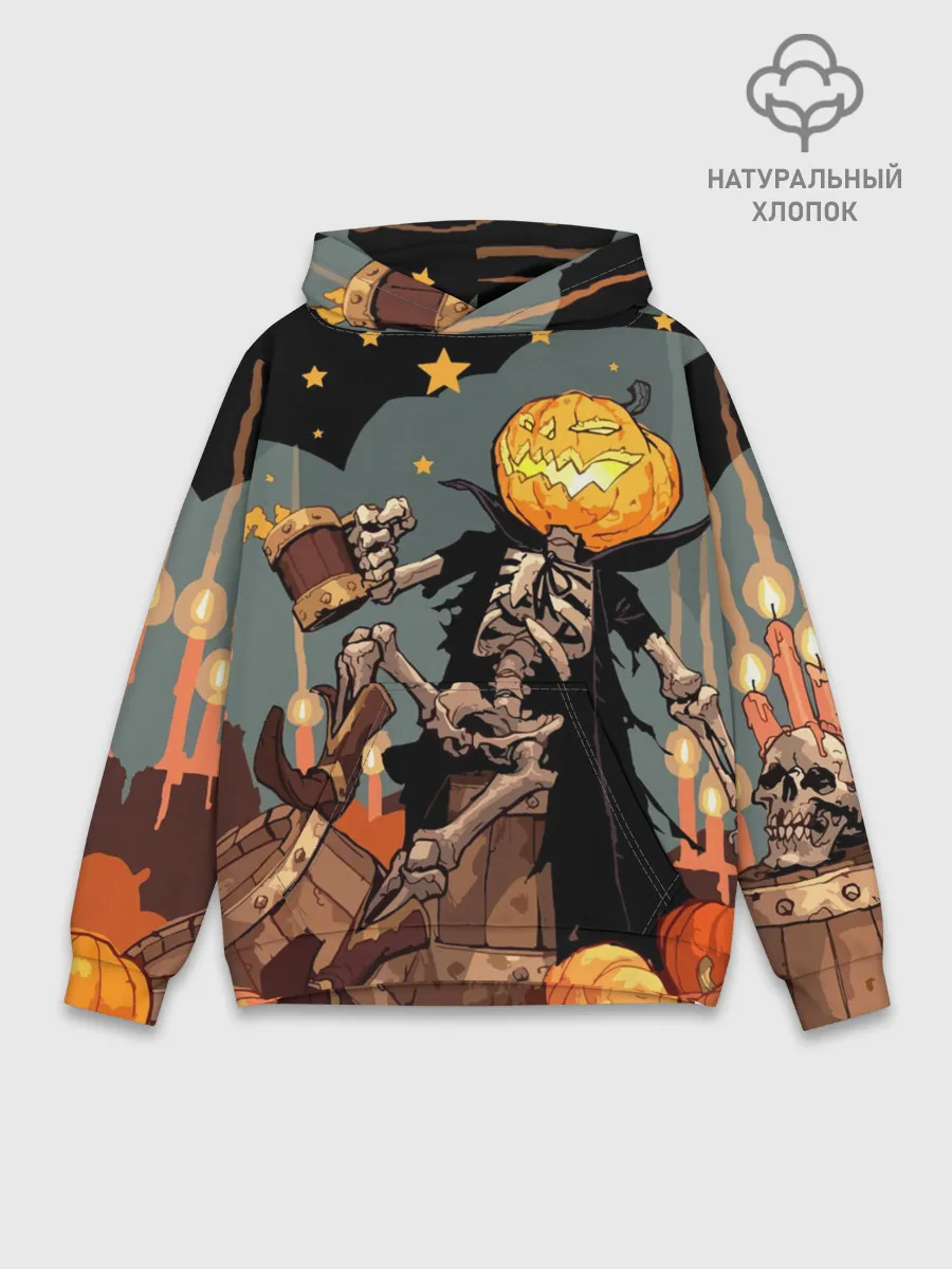 Худи мужской база хлопок / Halloween