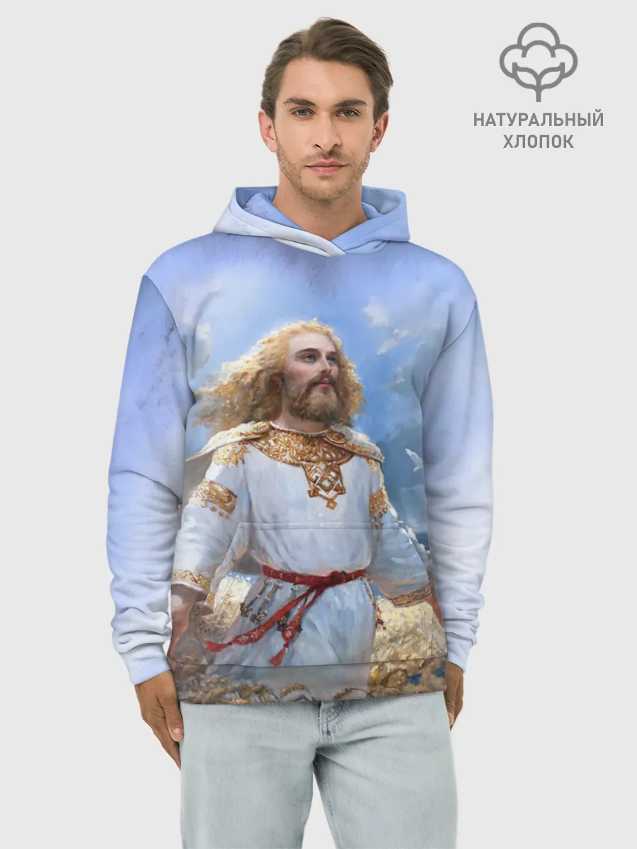 Худи мужской база хлопок / Даждьбог