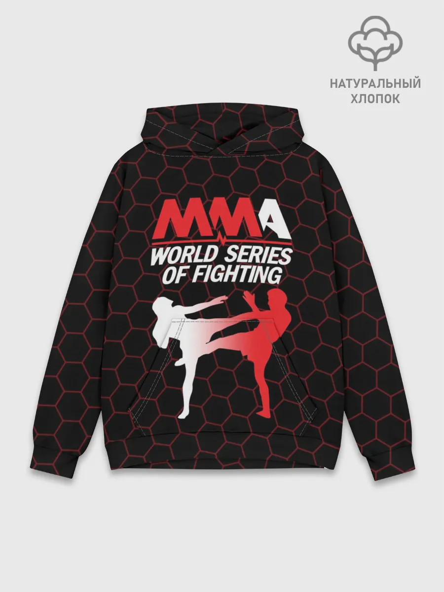 Худи мужской база хлопок / MMA