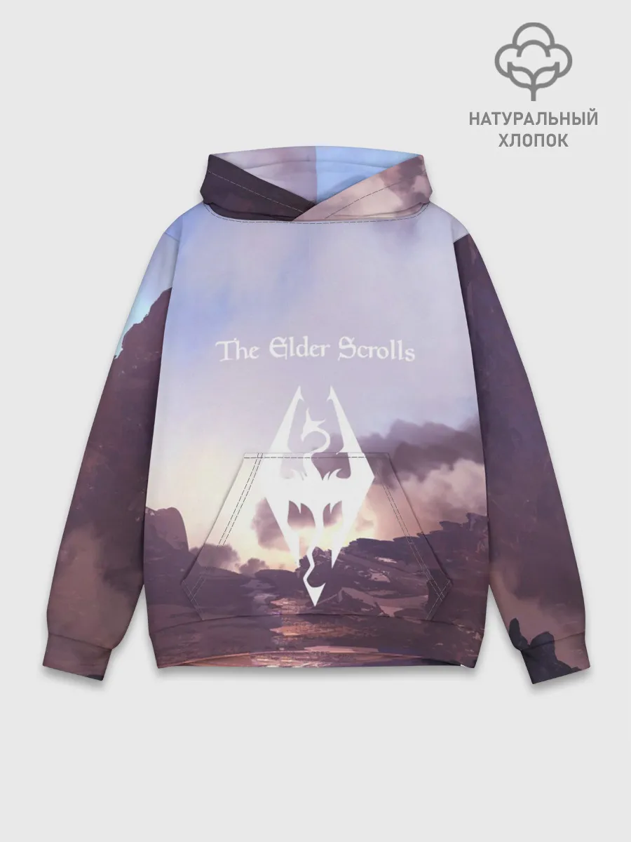Худи мужской база хлопок / THE ELDER SCROLLS