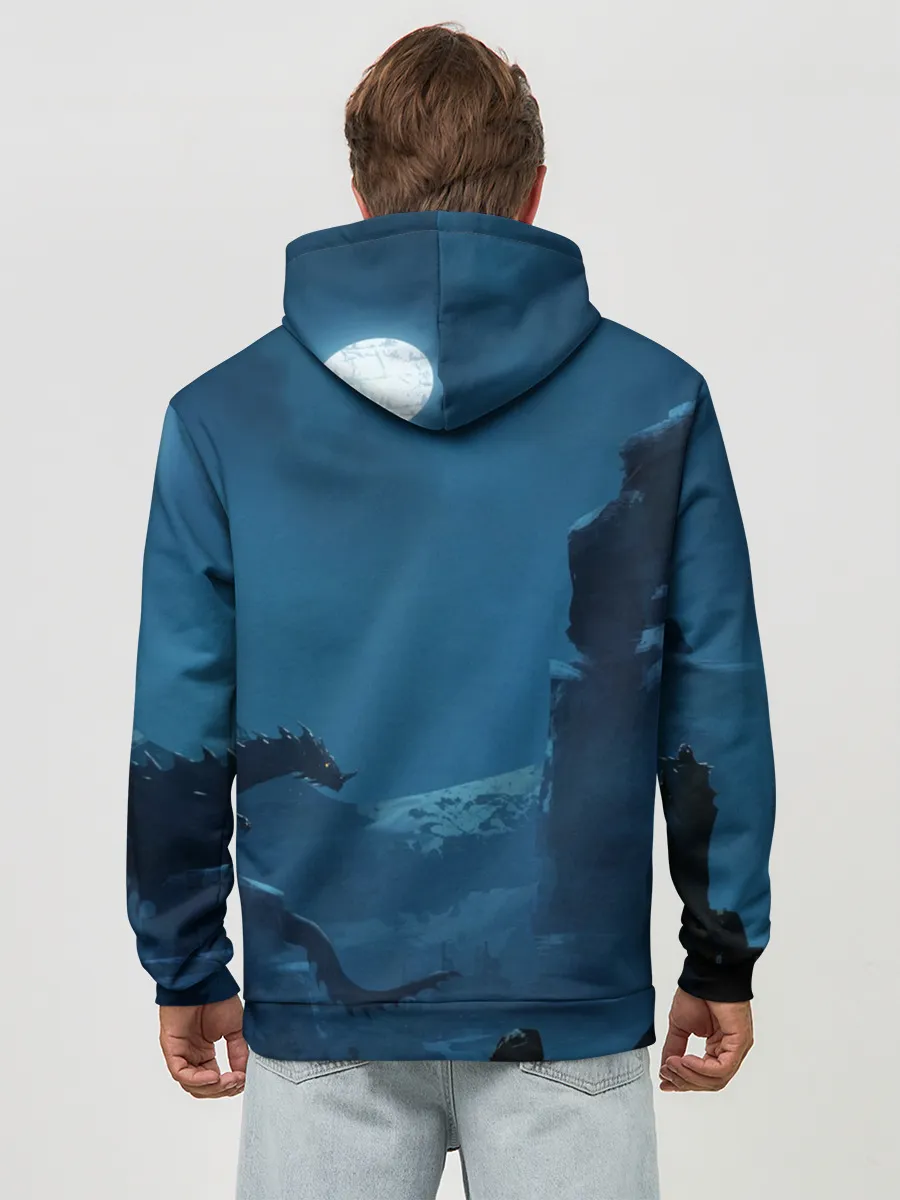 Худи мужской база хлопок / THE ELDER SCROLLS