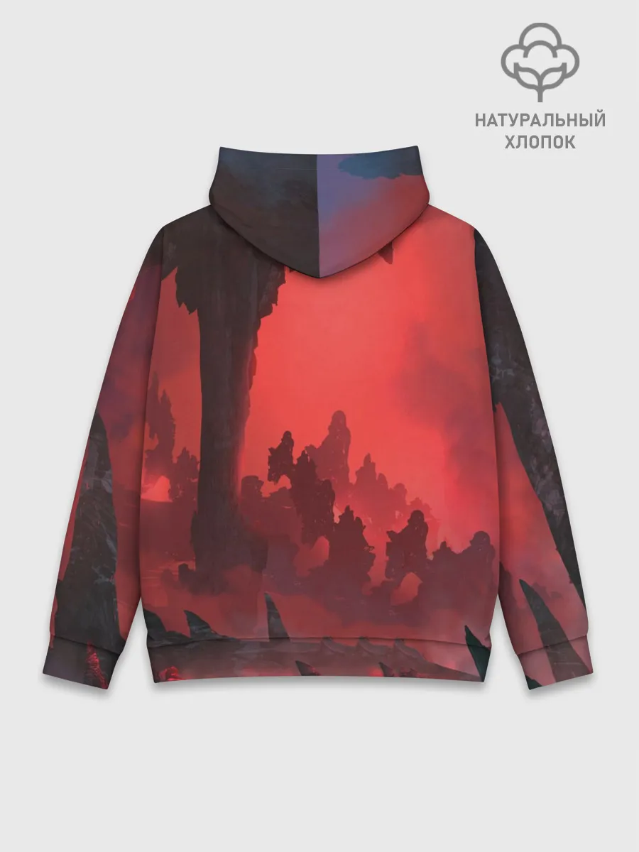 Худи мужской база хлопок / The Elder Scrolls SKYRIM