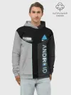 Худи мужской база хлопок / DETROIT: BECOME HUMAN.