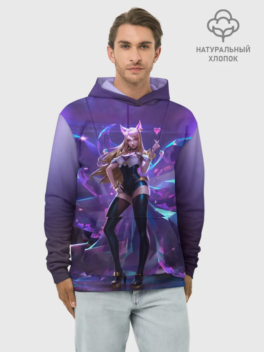 Худи мужской база хлопок / Ahri