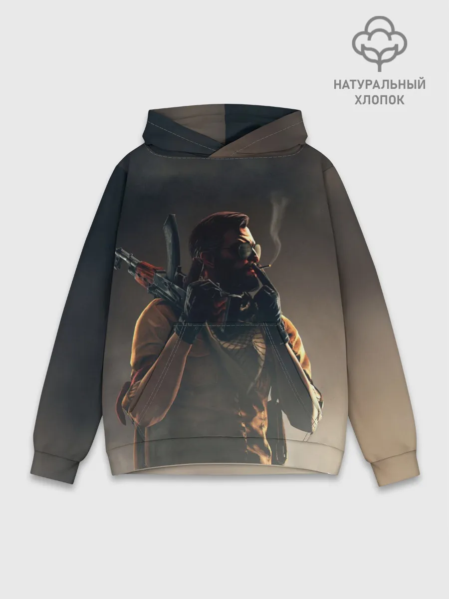 Худи мужской база хлопок / Counter-Strike