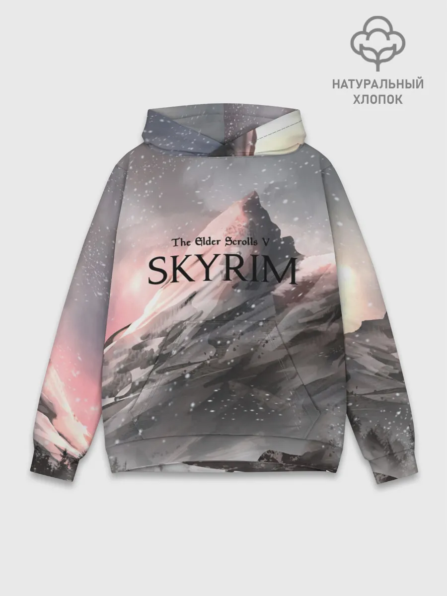 Худи мужской база хлопок / The Elder Scrolls Skyrim
