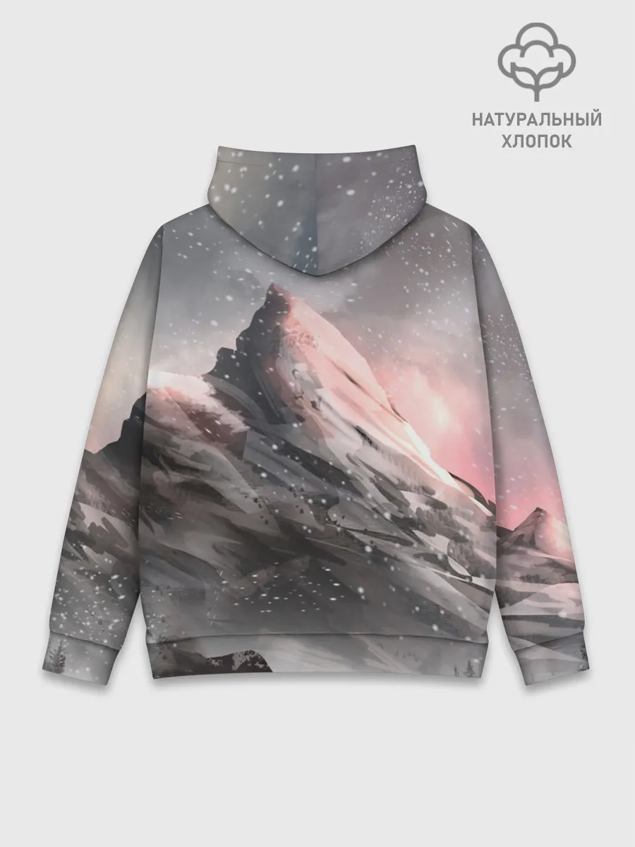 Худи мужской база хлопок / The Elder Scrolls Skyrim