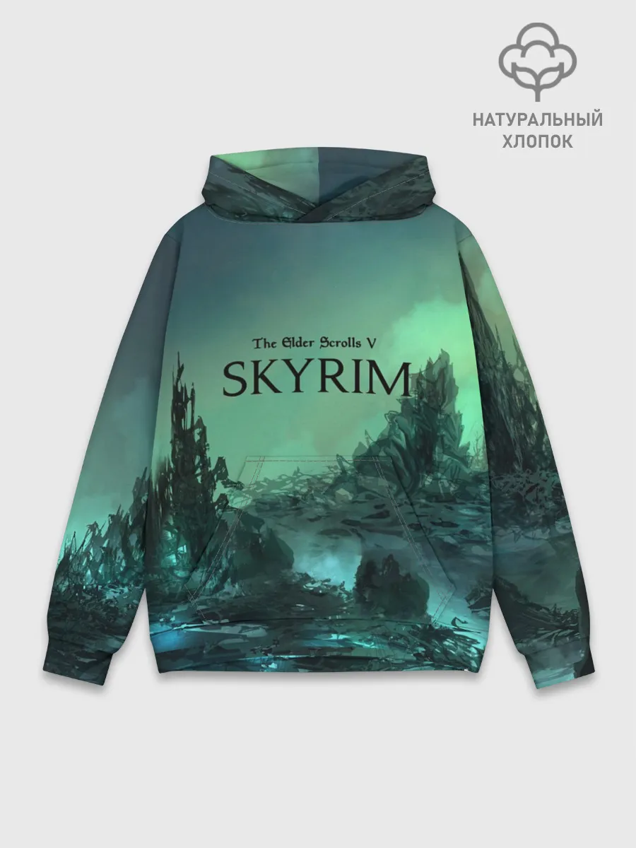 Худи мужской база хлопок / SKYRIM
