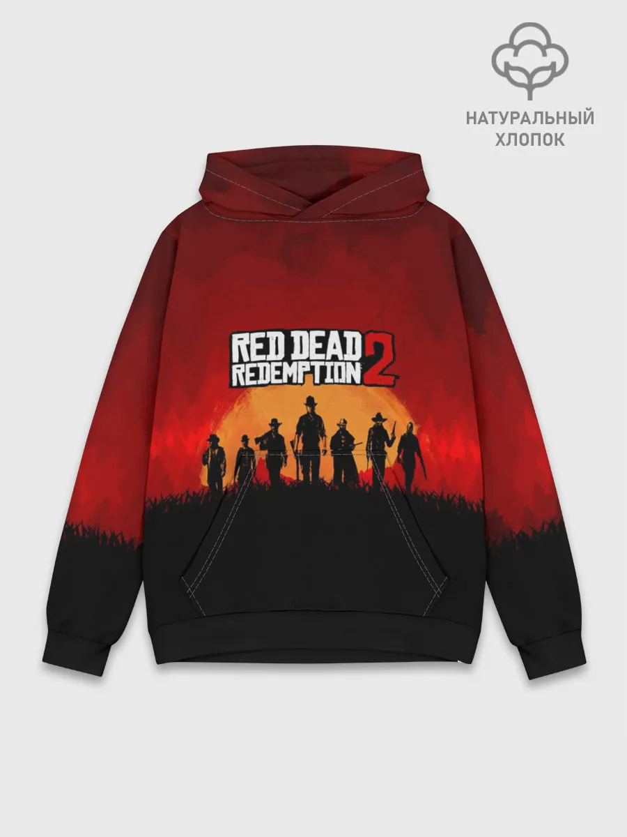 Худи мужской база хлопок / RDR 2