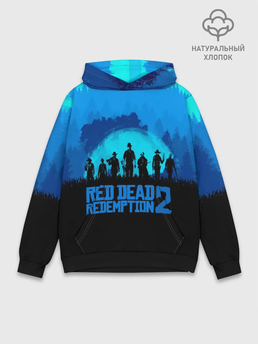 Худи мужской база хлопок / RED DEAD REDEMPTION 2