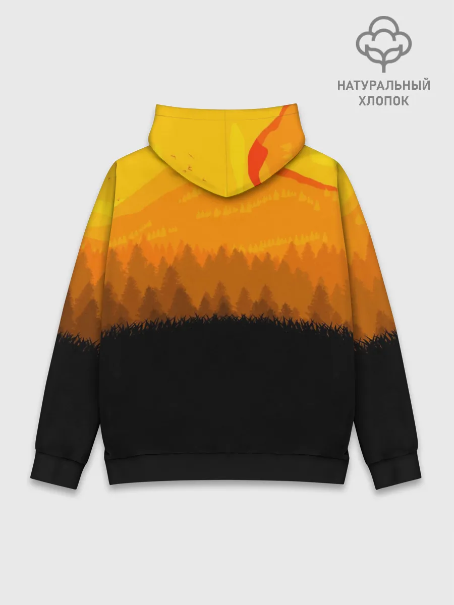 Худи мужской база хлопок / RED DEAD REDEMPTION