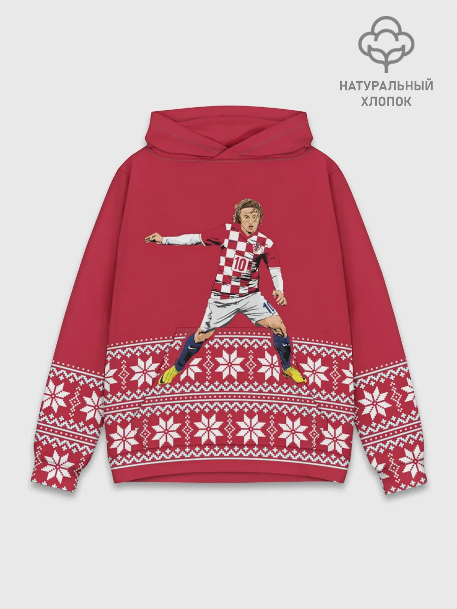 Худи мужской база хлопок / Luka Modric