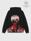 Худи мужской база хлопок / Ken Kaneki в крови