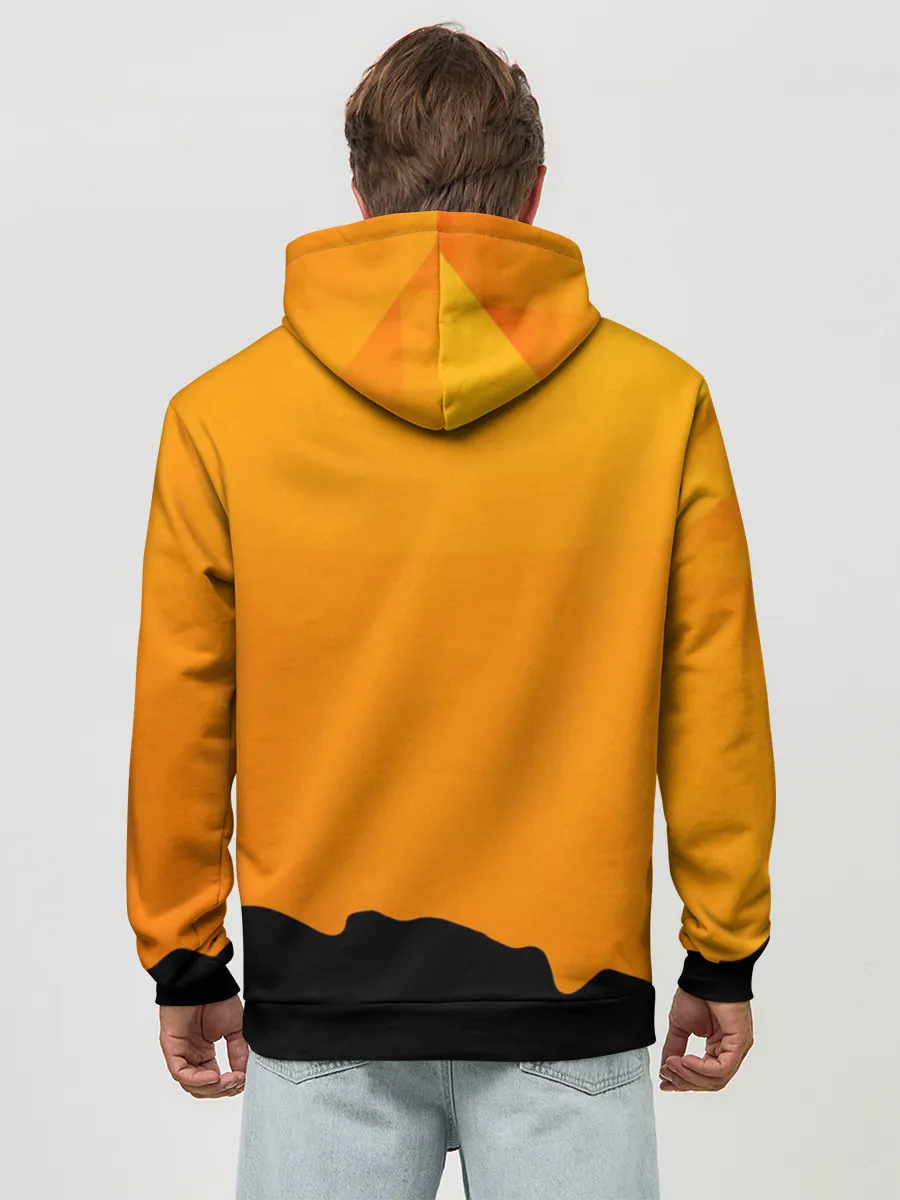 Худи мужской база хлопок / Альпинизм