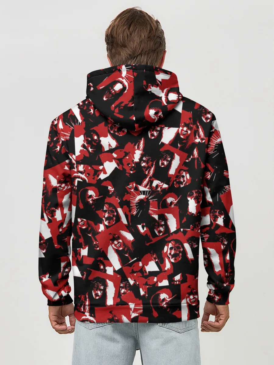 Худи мужской база хлопок / SlipKnot камуфляж