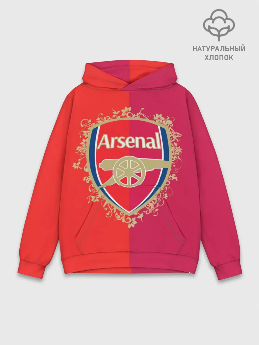 Худи мужской база хлопок / FC Arsenal