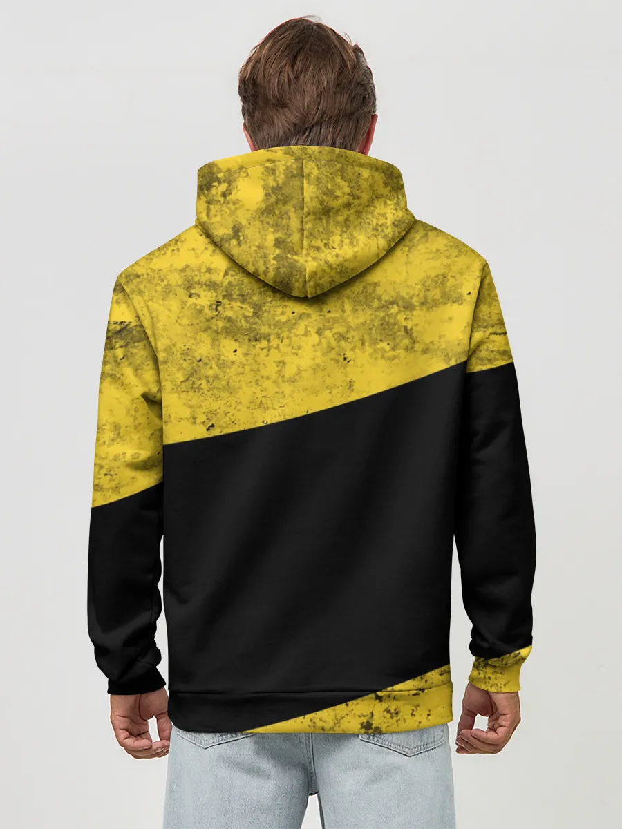 Худи мужской база хлопок / PUBG Grunge