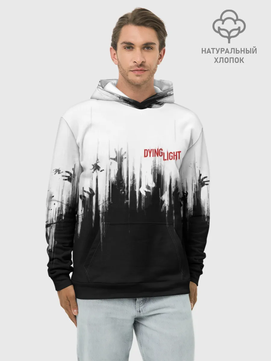 Худи мужской база хлопок / Dying Light