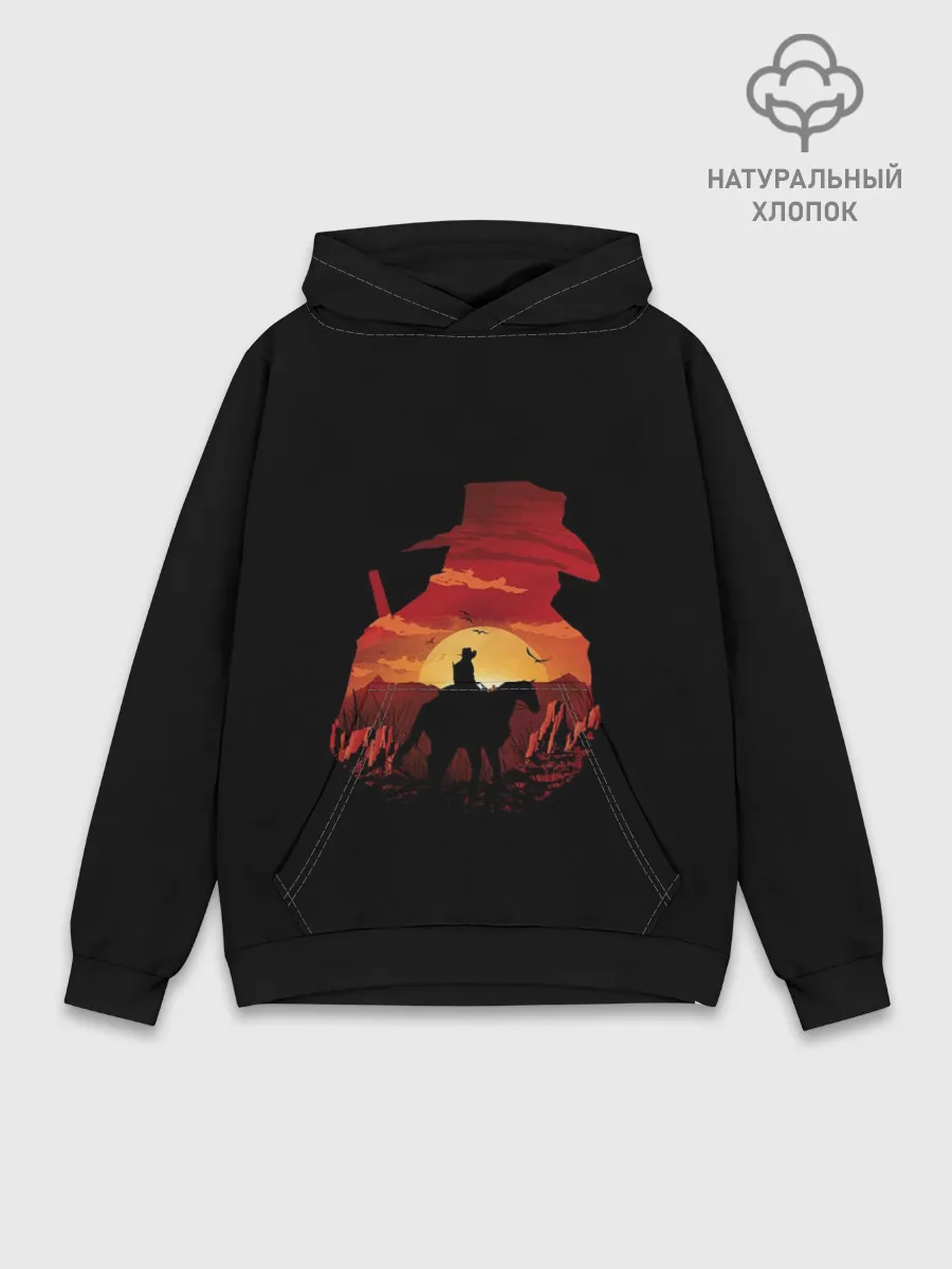 Худи мужской база хлопок / Redemption is Dead