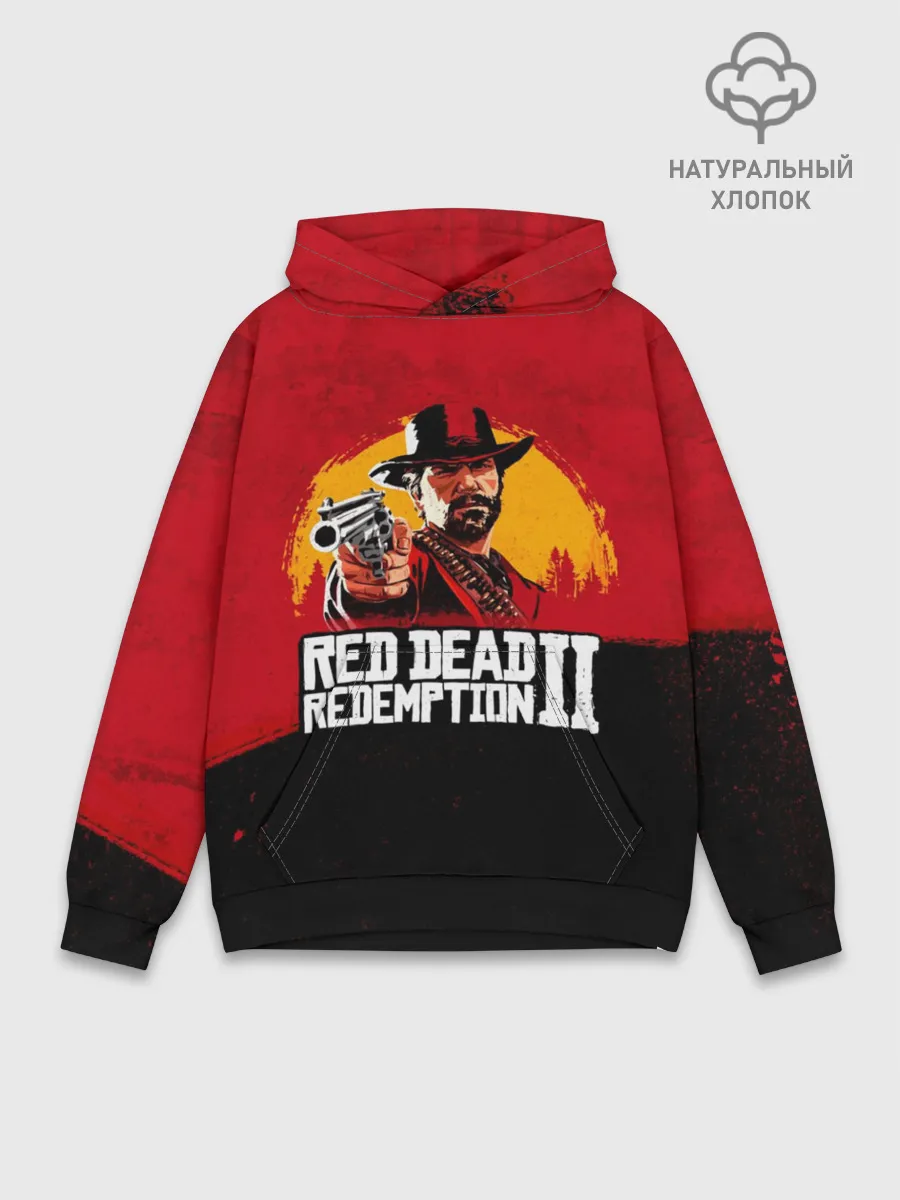 Худи мужской база хлопок / Red Dead Redemption 2