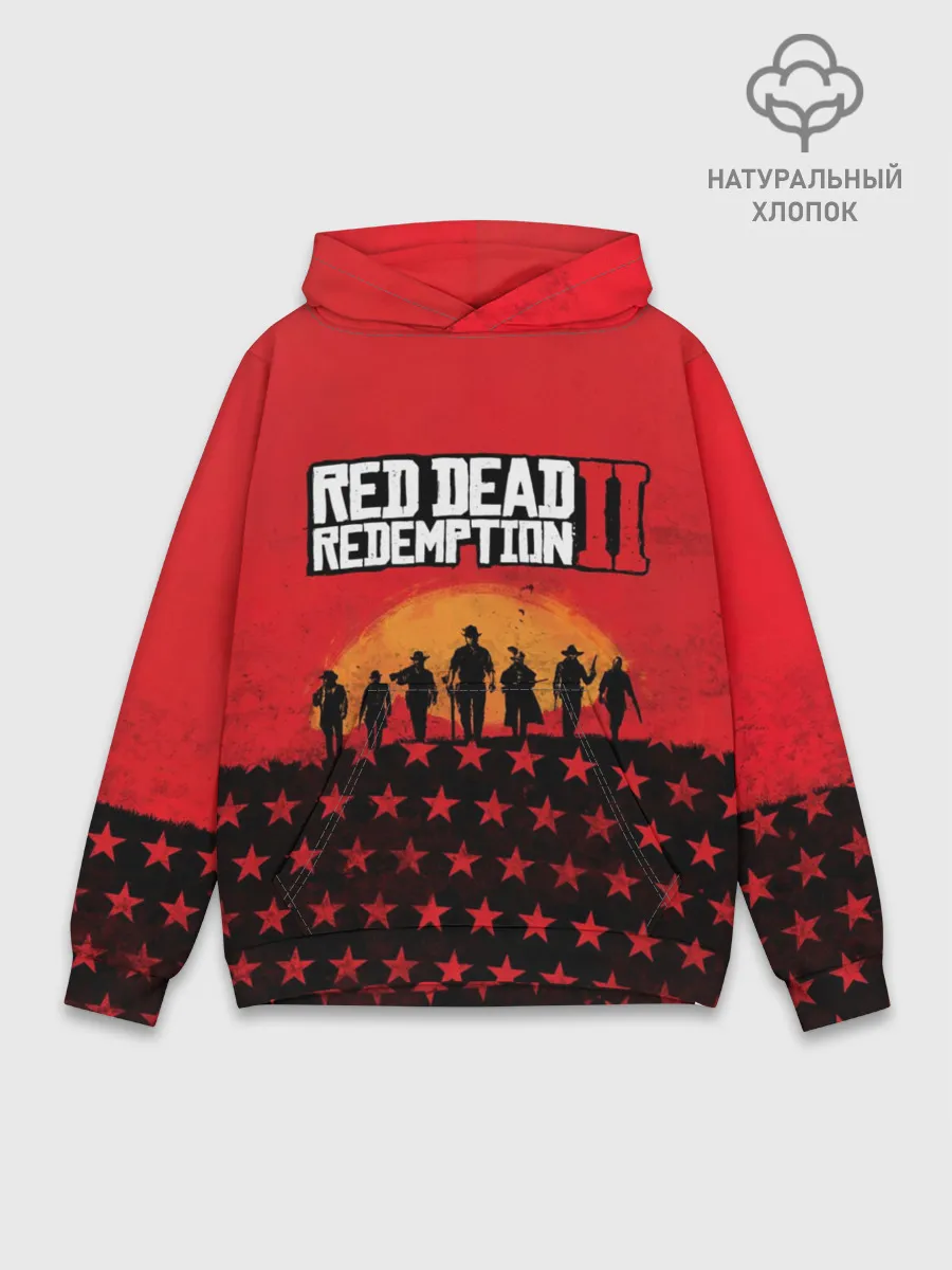 Худи мужской база хлопок / Red Dead Redemption 2