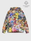 Худи мужской база хлопок / Super Smash Bros