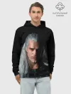 Худи мужской база хлопок / The Witcher. Geralt of Rivia