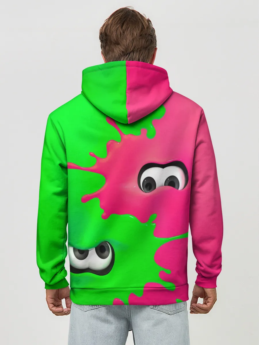 Худи мужской база хлопок / Splatoon