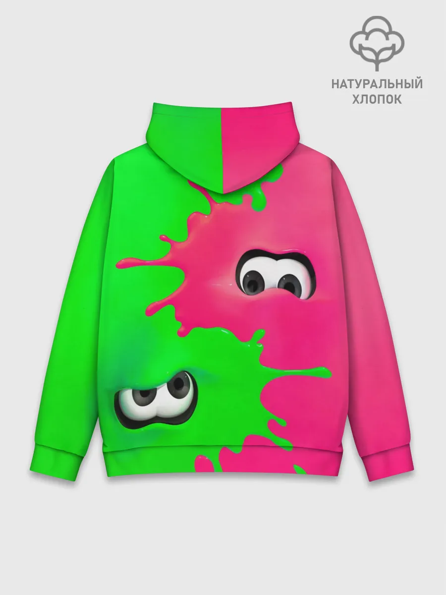 Худи мужской база хлопок / Splatoon