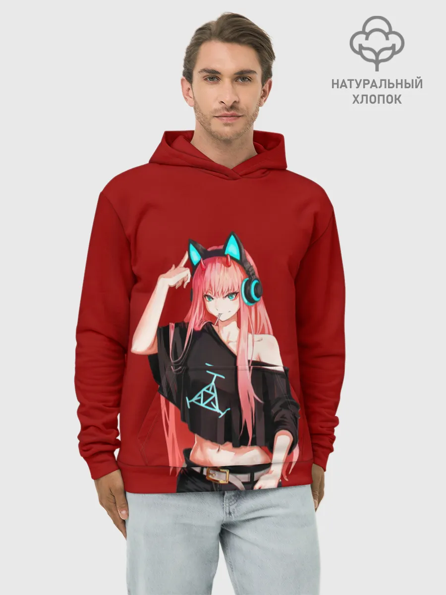 Худи мужской база хлопок / Anime lets play