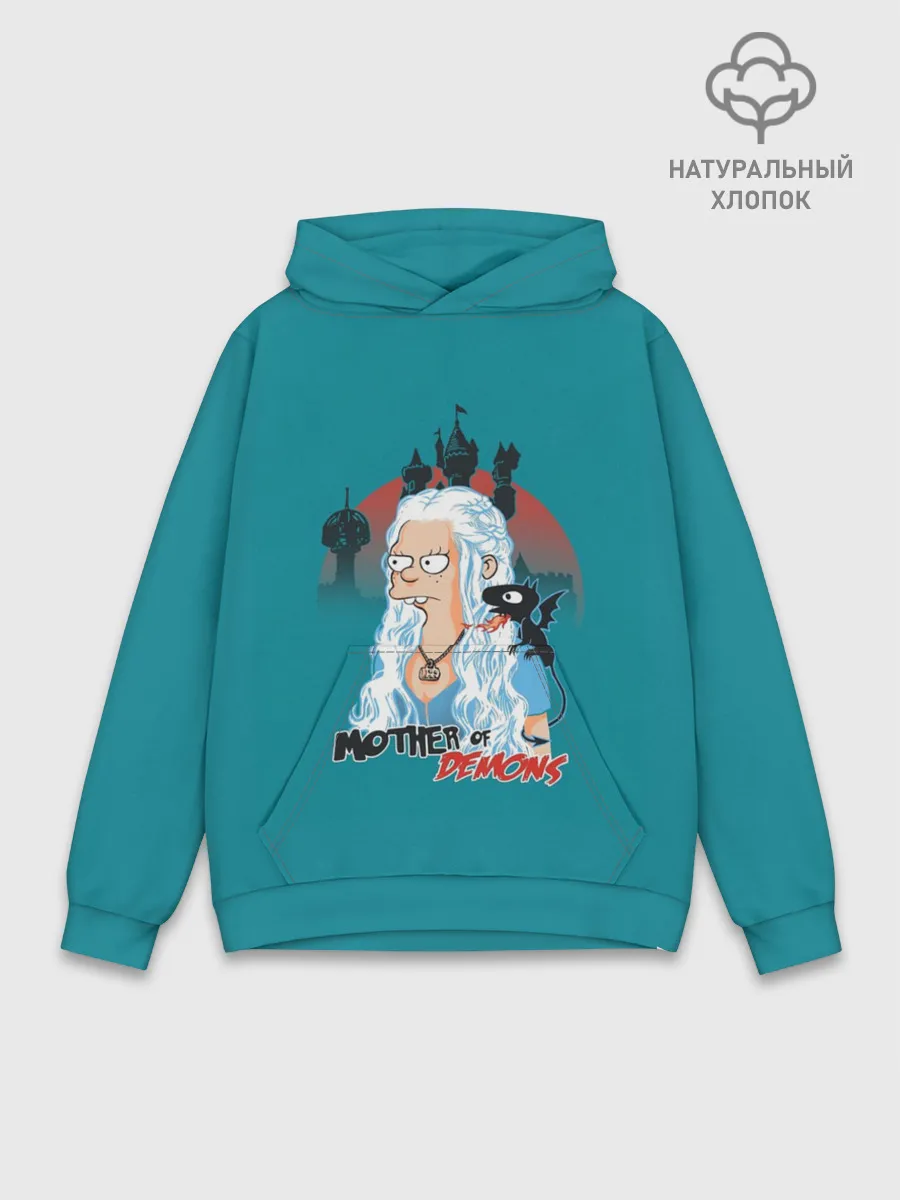 Худи мужской база хлопок / Disenchantment. Mother