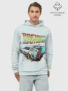 Худи мужской база хлопок / Back to the future_4