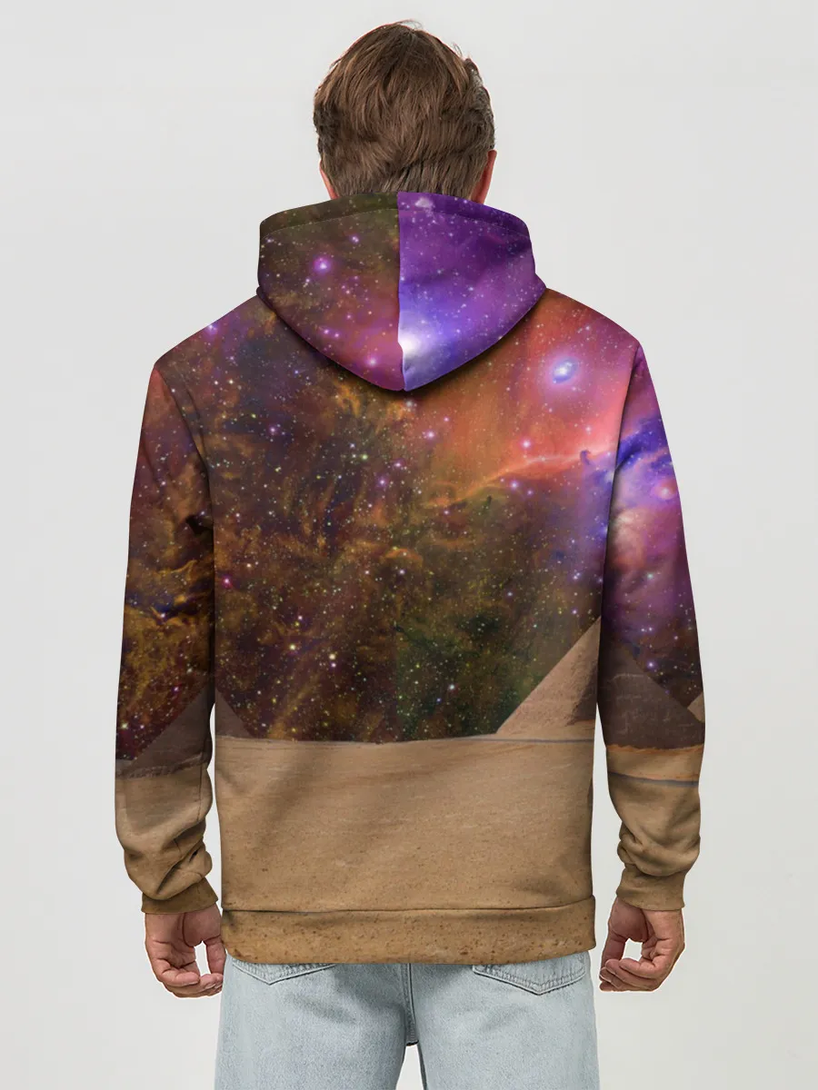 Худи мужской база хлопок / Египетские Коты