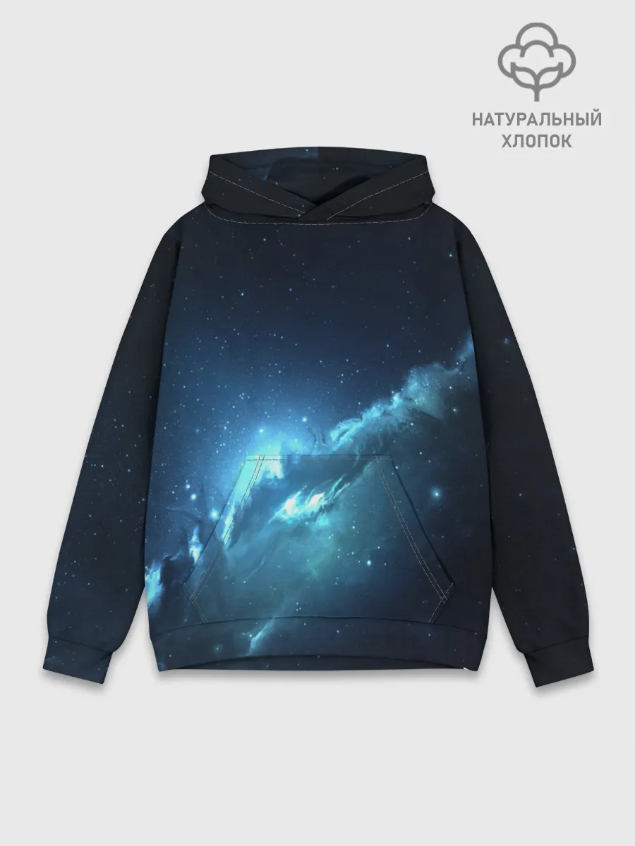 Худи мужской база хлопок / ATLANTIS NEBULA