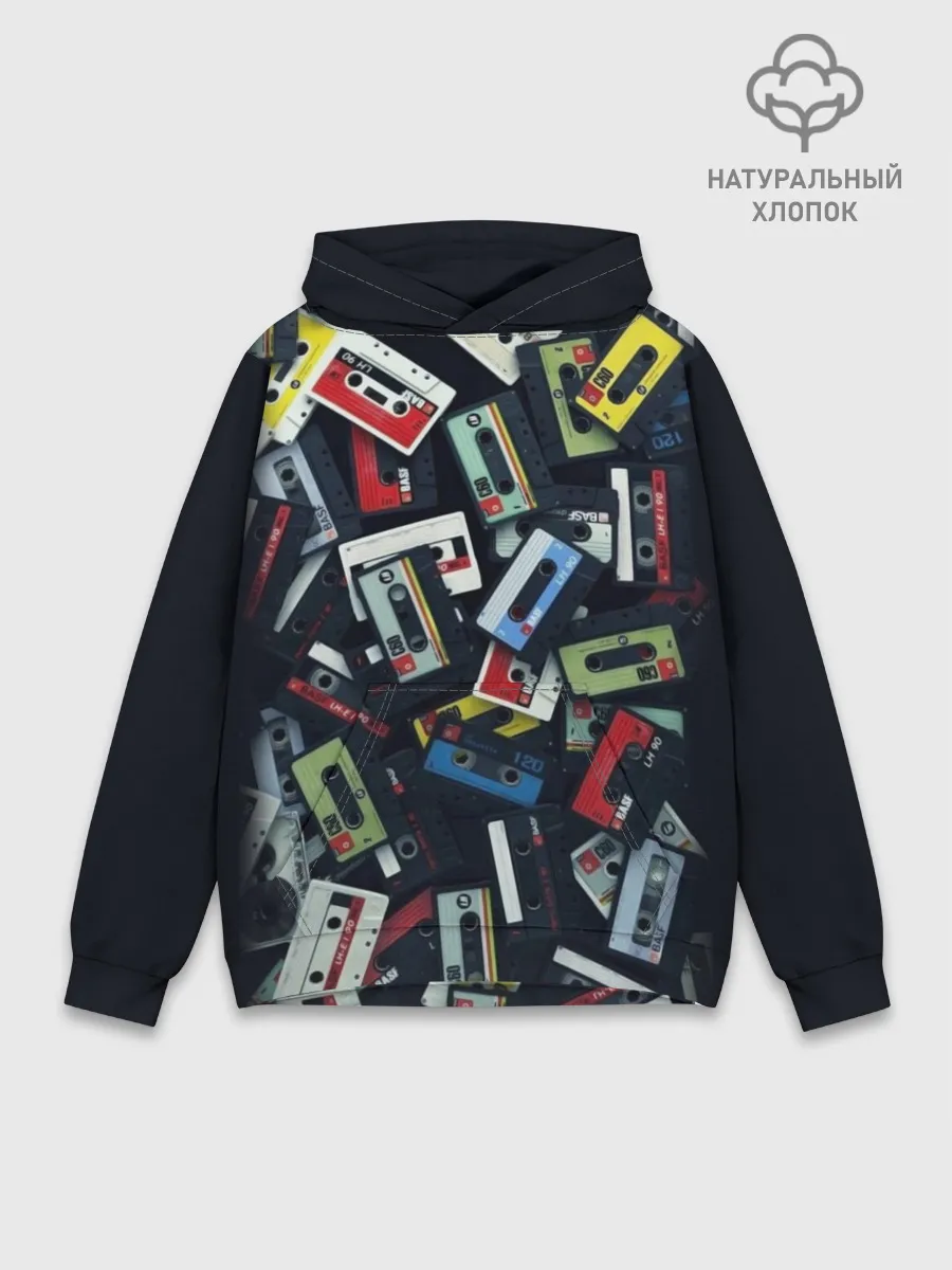 Худи мужской база хлопок / 90-е