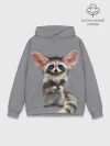Худи мужской база хлопок / Зверушка