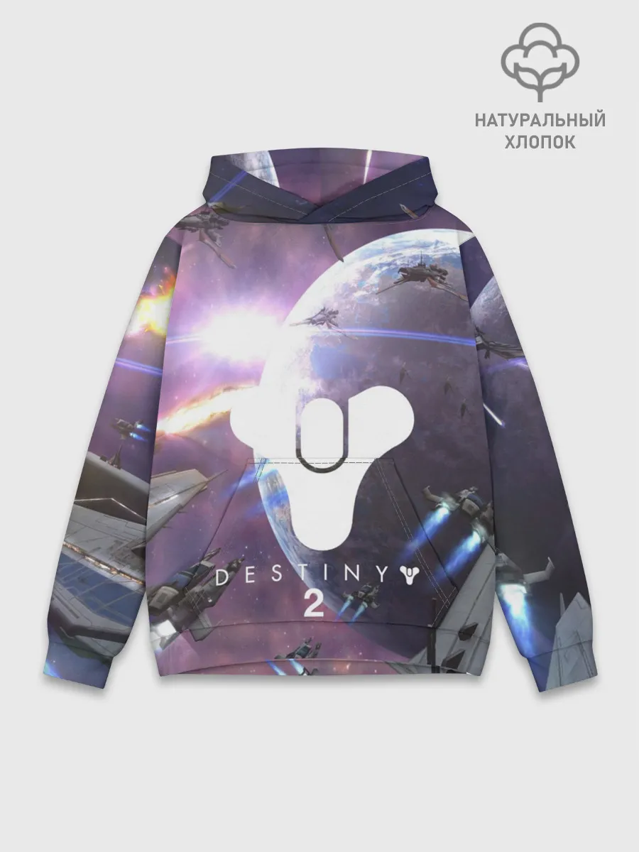 Худи мужской база хлопок / DESTINY 2